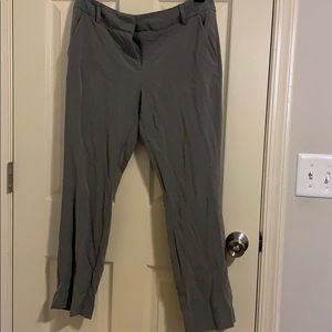 Gray dress pants